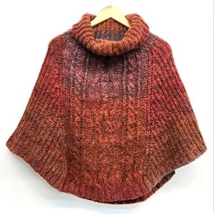 Women's Wool Shawl Poncho